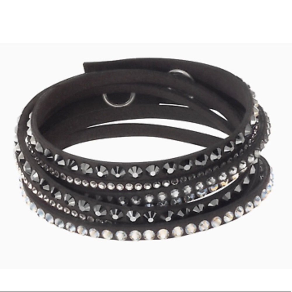 Swarovski Double Wrap Deluxe Slake Bracelet